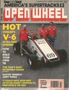 OPEN WHEEL 1989 NOV - BUILD A TQ, PROJECT ENGINE, VOLGER?S V-6, DON HICKS